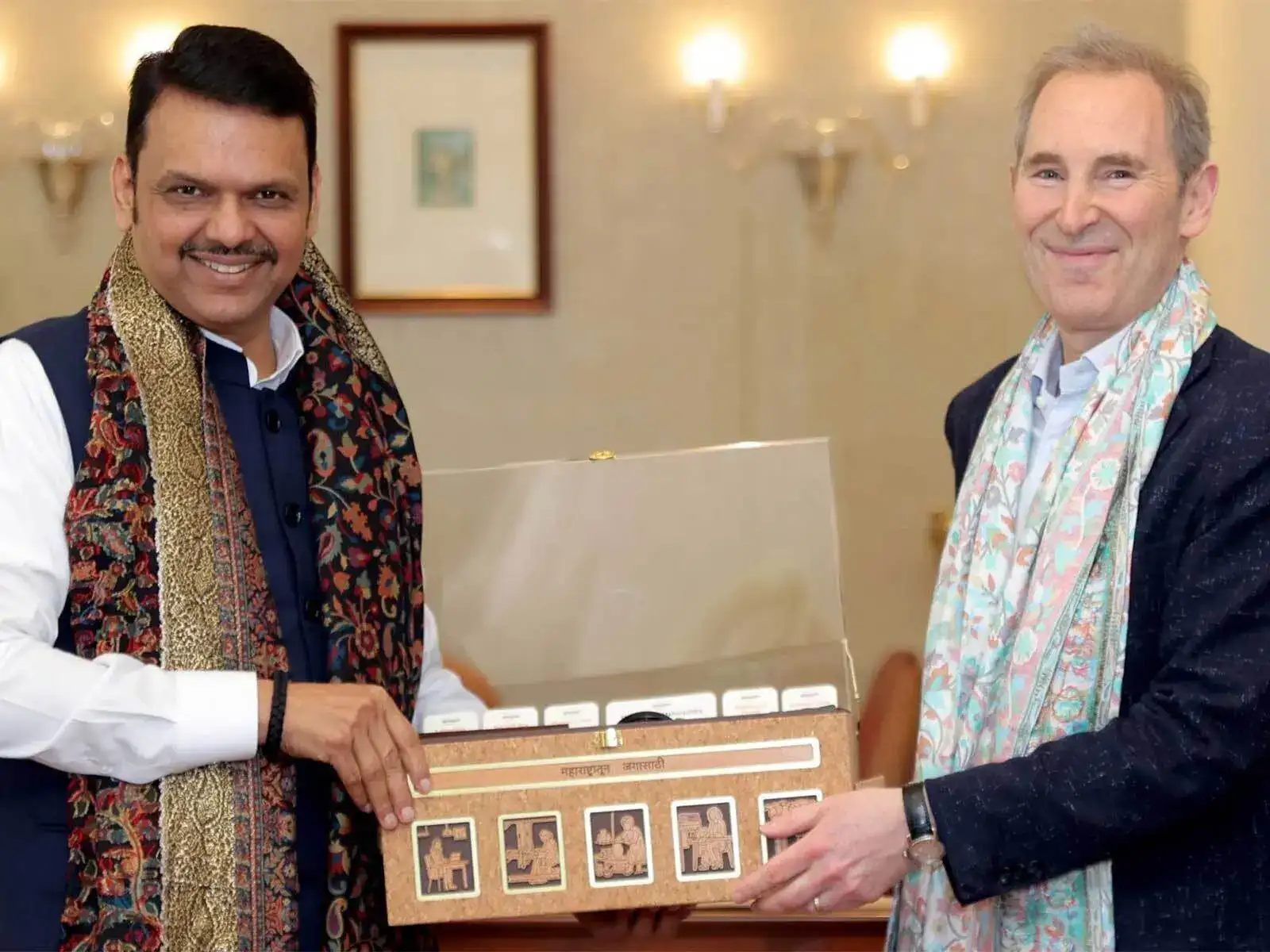 Amazon CEO Andy Jassy meets Maharashtra CM Fadnavis